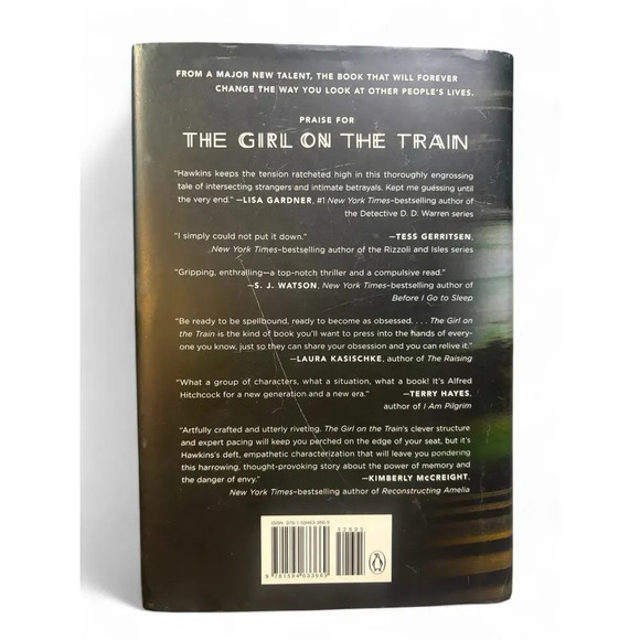 The Girl on the Train By Paula Hawkins: A Novel Hardcover - Picture 3 of 8